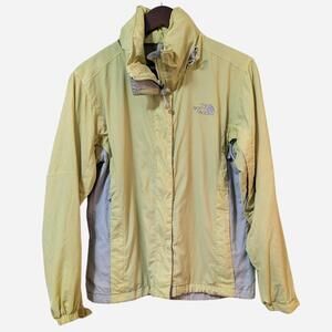 The North Face Women's Green and Yellow Jacket